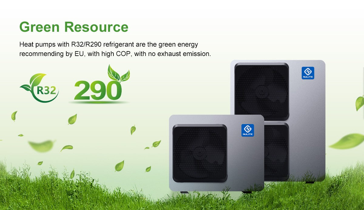 10KW Monoblock Inverter Luft-Wärme-Pumpe R290