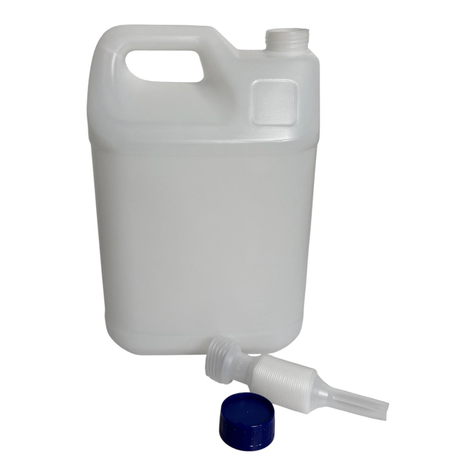 2x 10L Kanister aus HDPE leer mit Ausgießer und Deckel